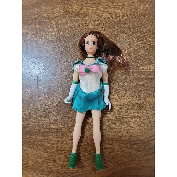 Vtg 1995 Sailor Moon Jupiter Adventure Doll Bandai 5.5" - Picture 3 of 7